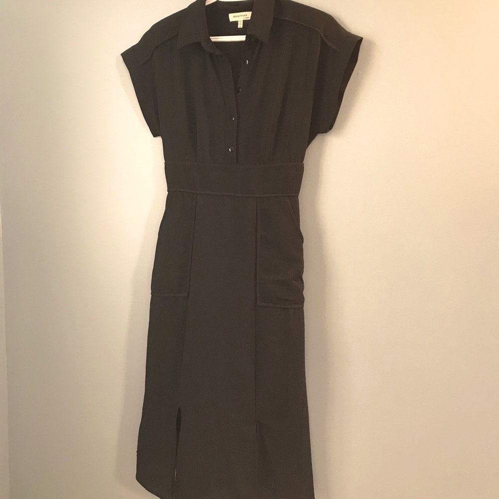 Black Monteau dress